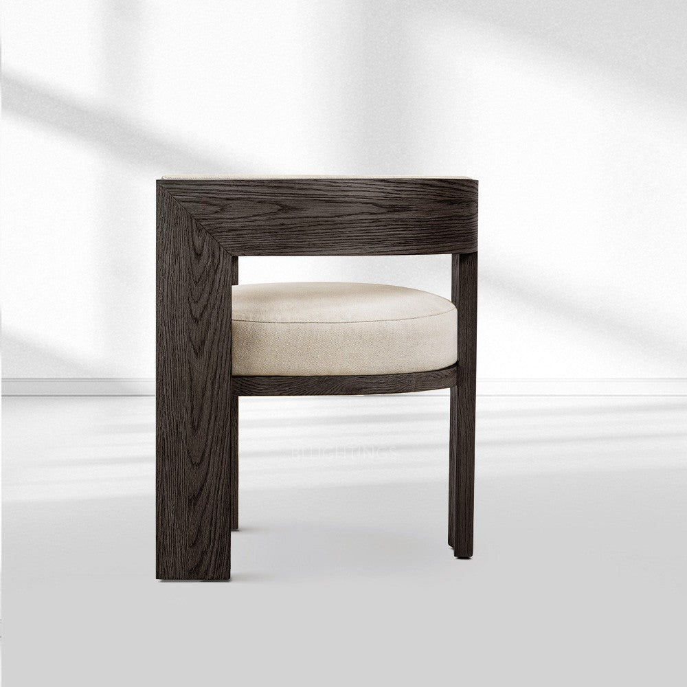 Elgen Fabric Dining Armchair