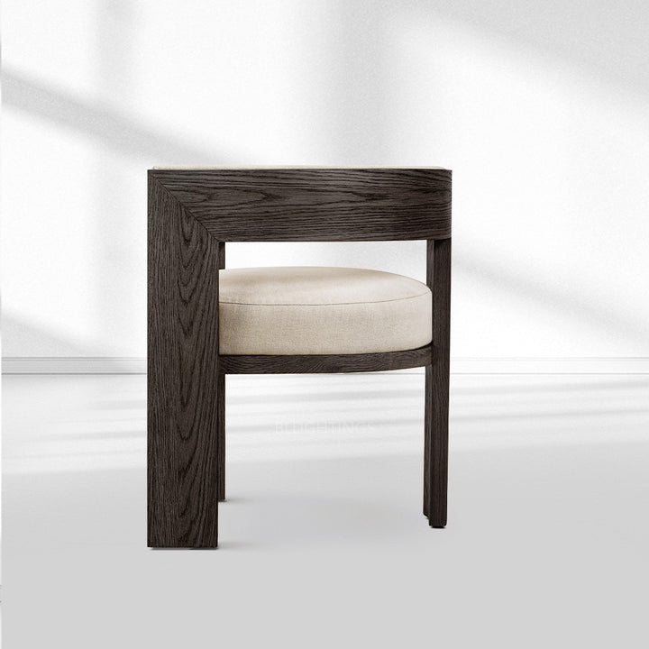 Elgen Fabric Dining Armchair