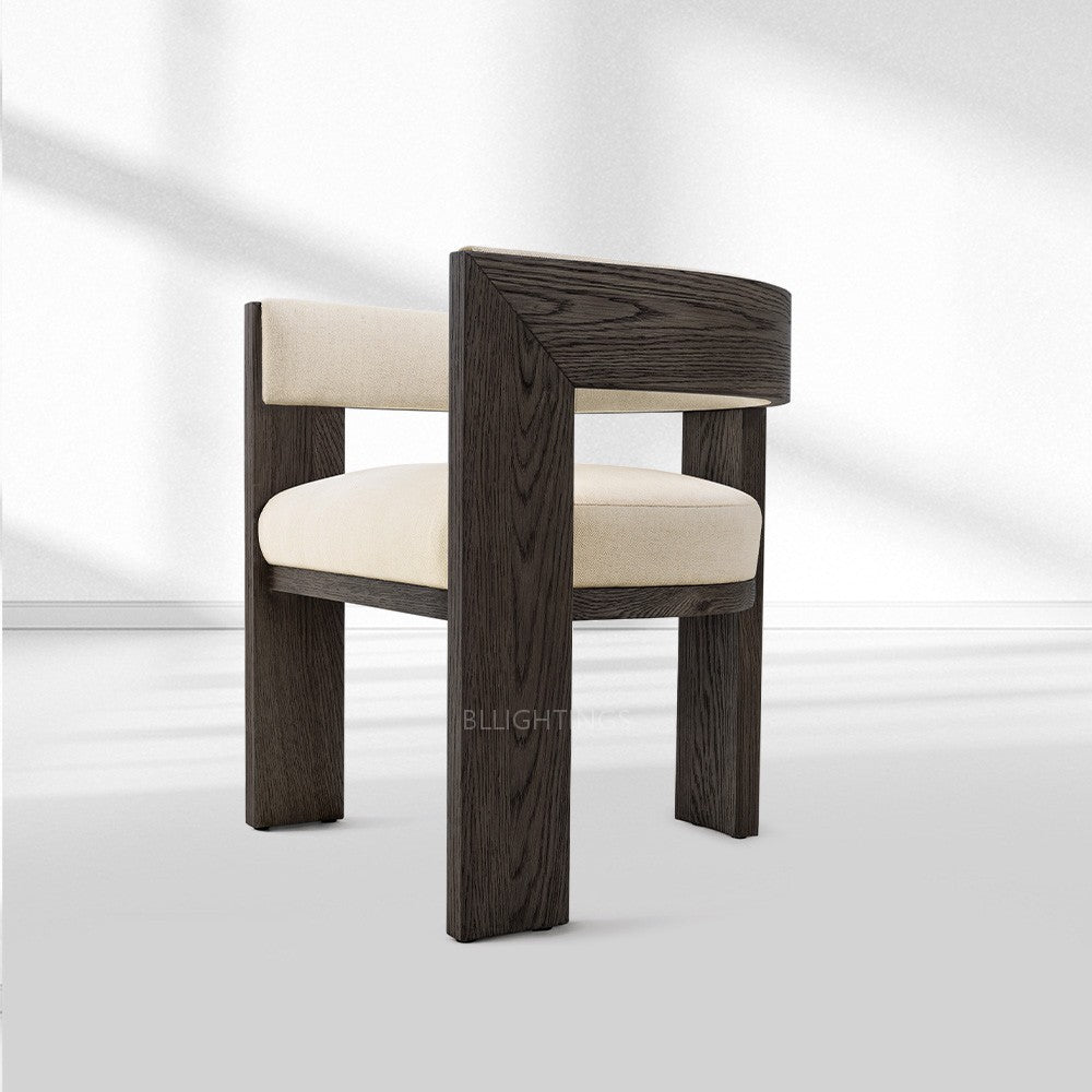 Elgen Fabric Dining Armchair