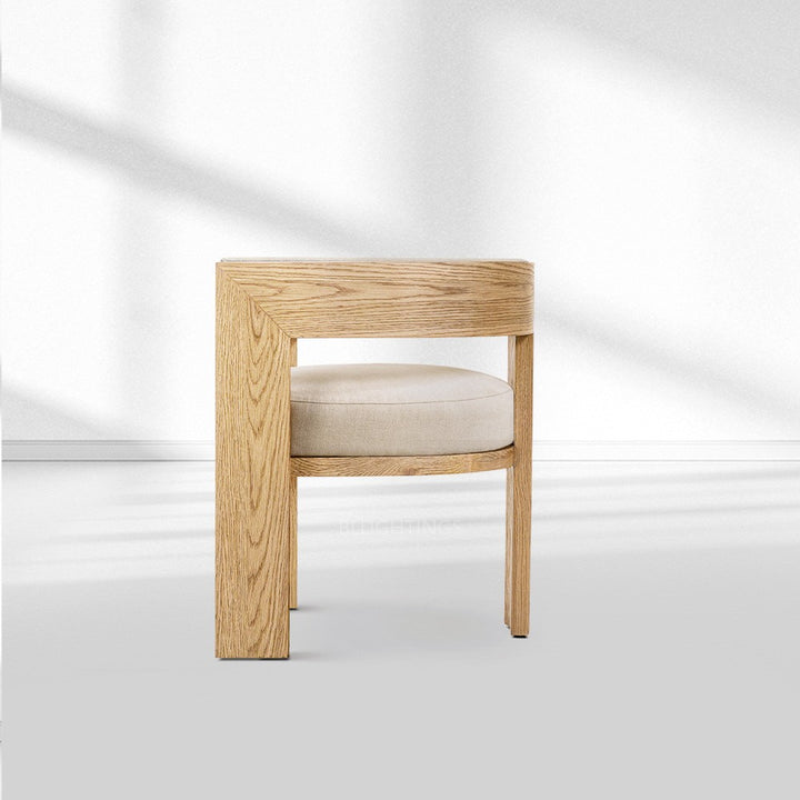 Elgen Fabric Dining Armchair