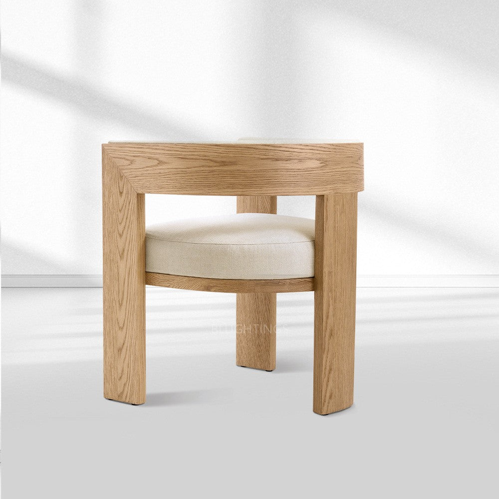 Elgen Fabric Dining Armchair