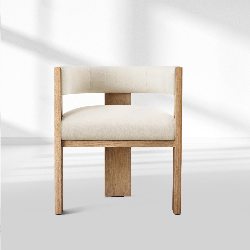 Elgen Fabric Dining Armchair