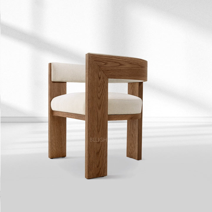 Elgen Fabric Dining Armchair