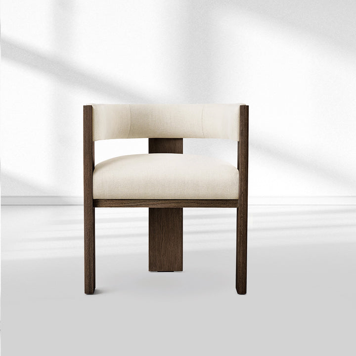 Elgen Fabric Dining Armchair