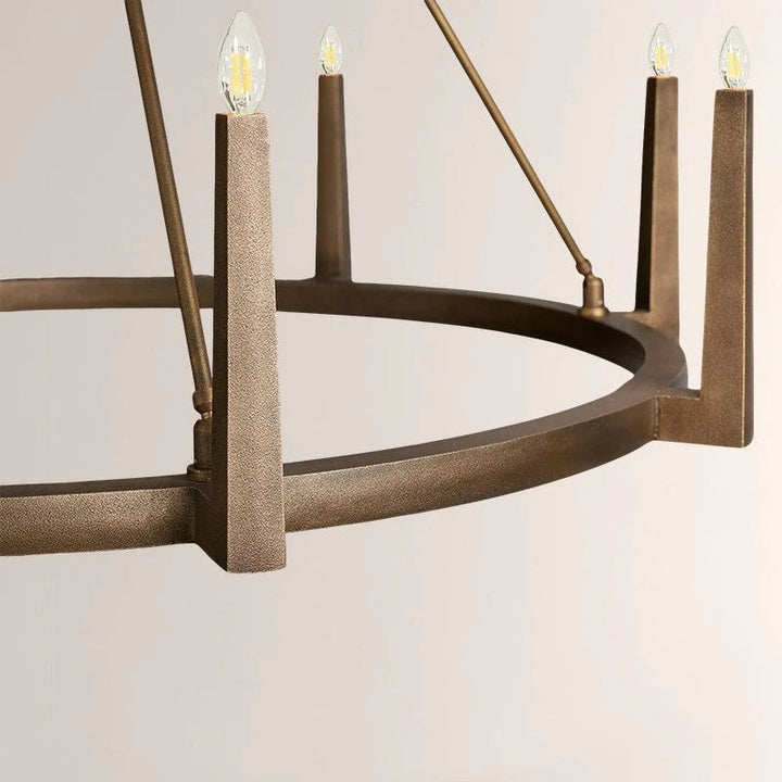 Emmet Round Chandelier 54"