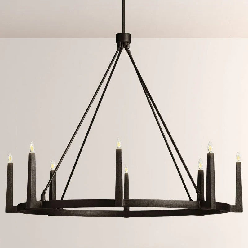 Emmet Round Chandelier 54"