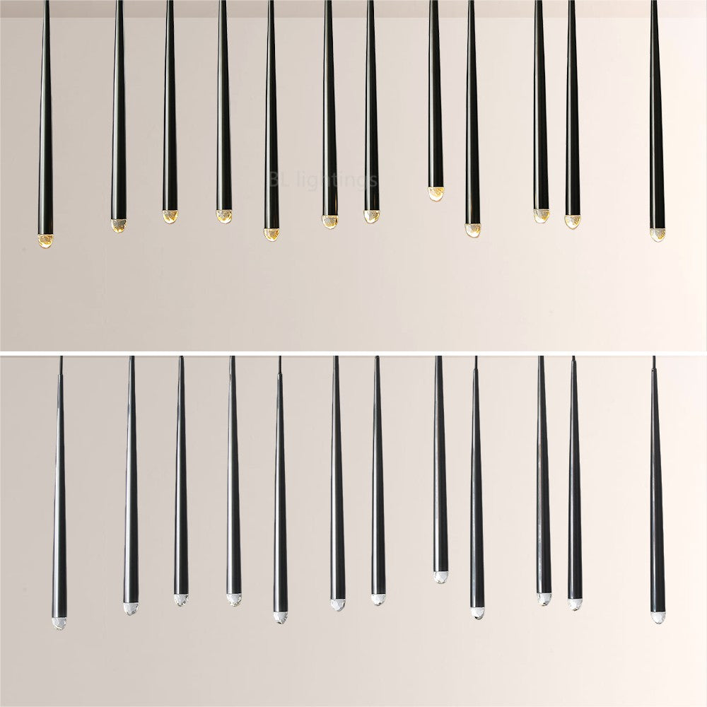 Felicia Modern Linear Chandelier 60"