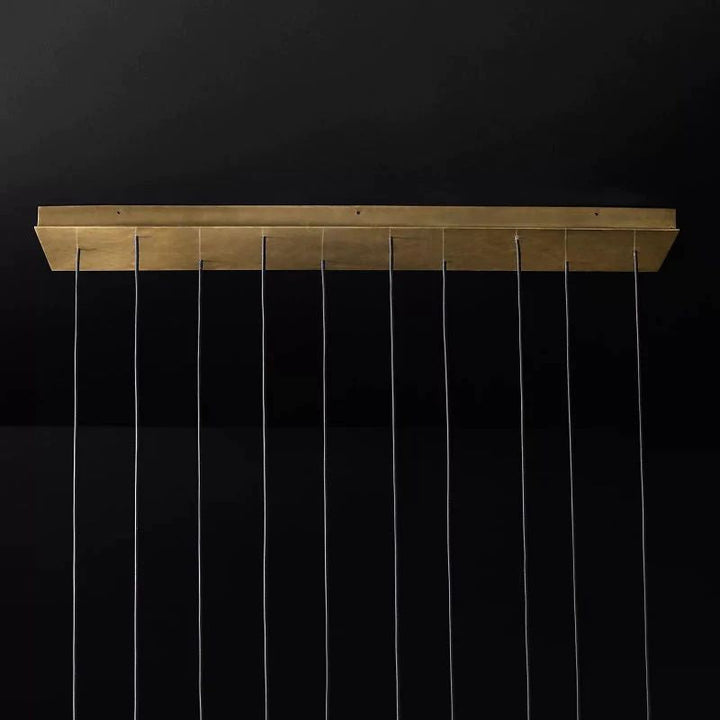 Felicia Modern Linear Dining Room Chandelier 48"