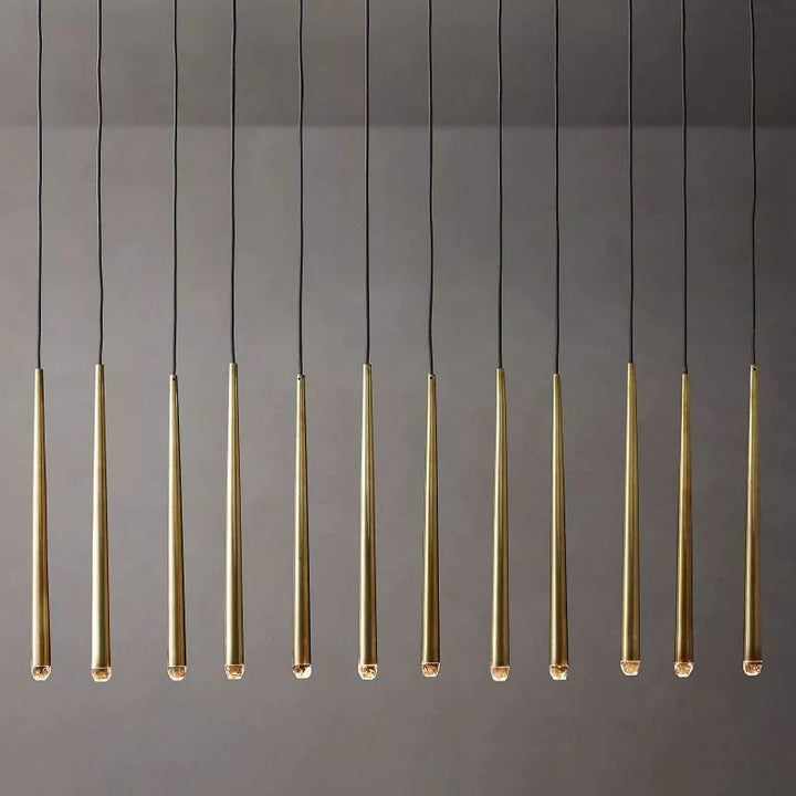Felicia Modern Linear Dining Room Chandelier 60"
