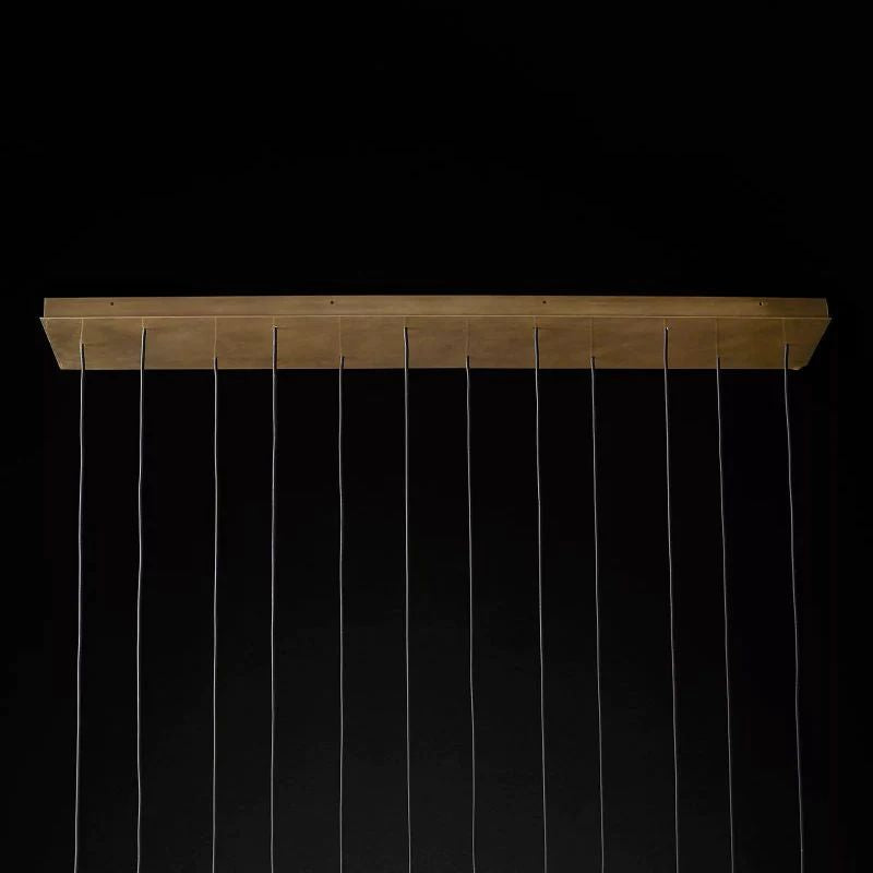 Felicia Modern Linear Dining Room Chandelier 60"