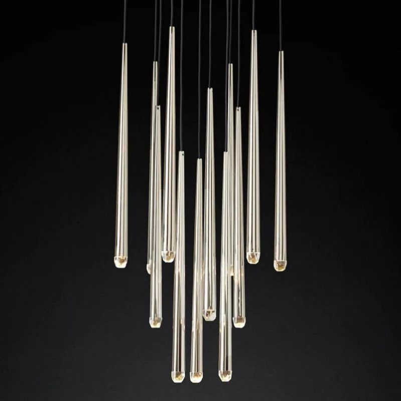 Felicia Modern Round Bed Room Chandelier 24"