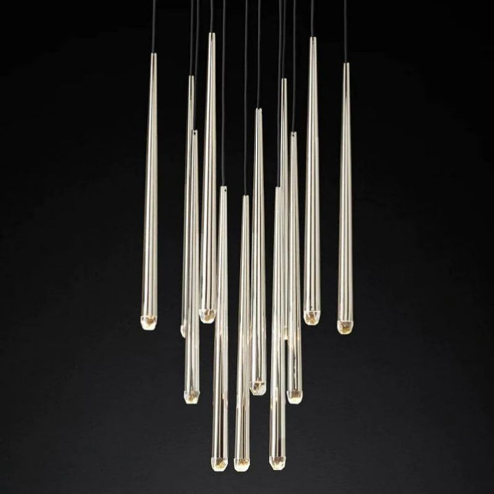 Felicia Modern Round Bed Room Chandelier 24"