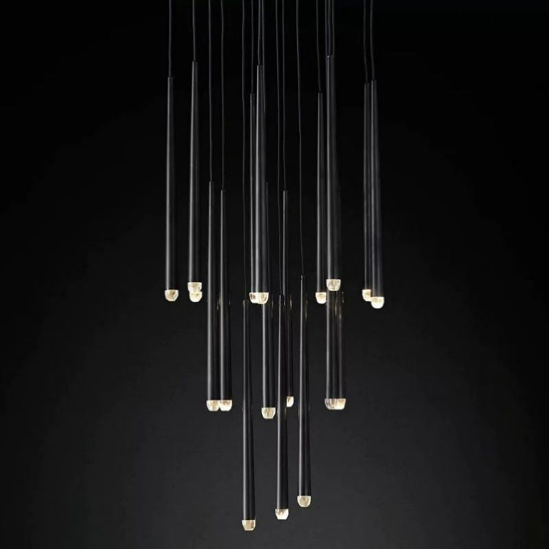 Felicia Modern Round Bed Room Chandelier 30"