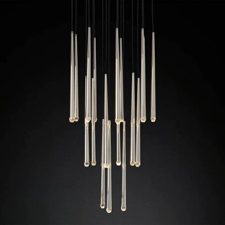 Felicia Modern Round Bed Room Chandelier 30"