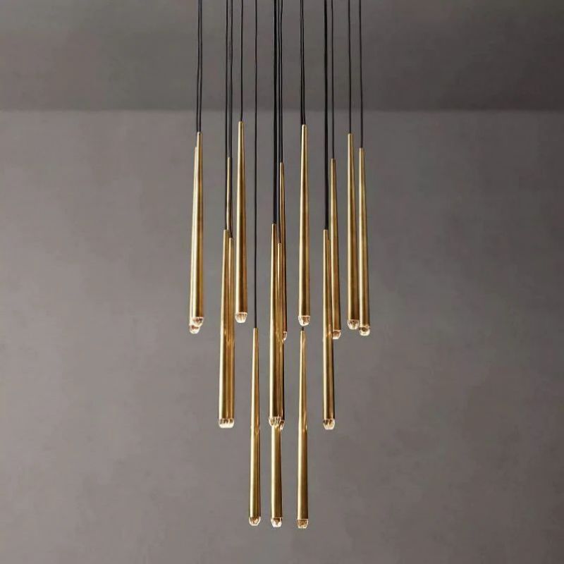 Felicia Modern Round Bed Room Chandelier 30"