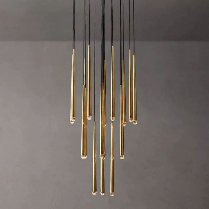 Felicia Modern Round Bed Room Chandelier 30"