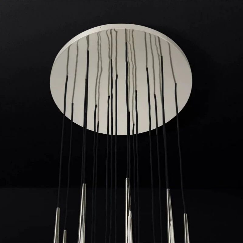 Felicia Modern Round Bed Room Chandelier 30"