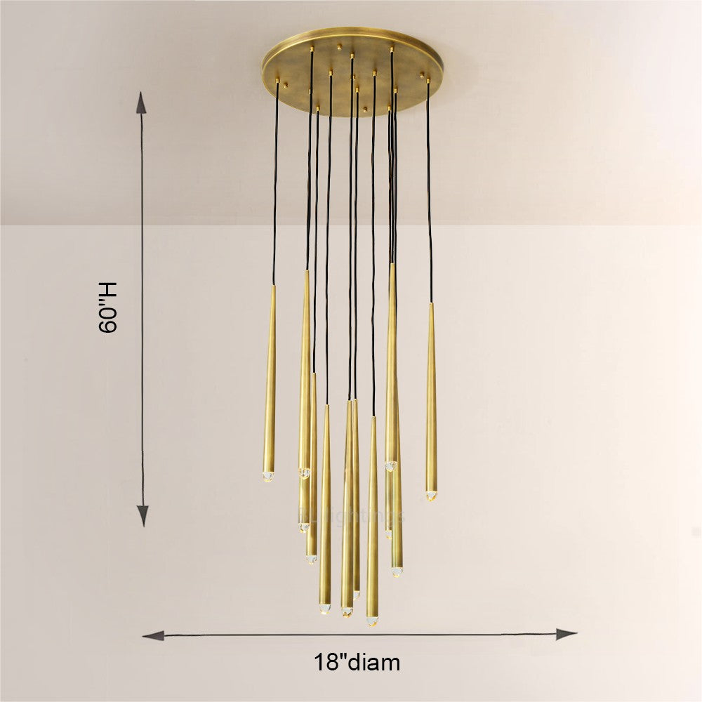 Felicia Modern Round Chandelier 18"