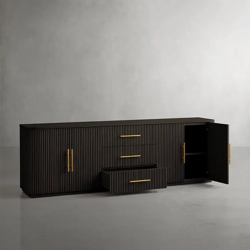 Finnely Wood Sideboard with Drawers