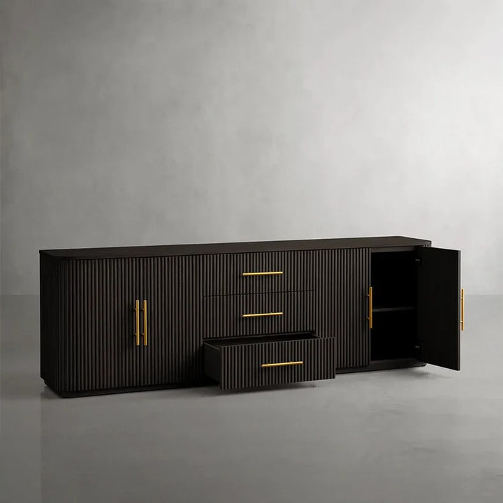 Finnely Wood Sideboard with Drawers