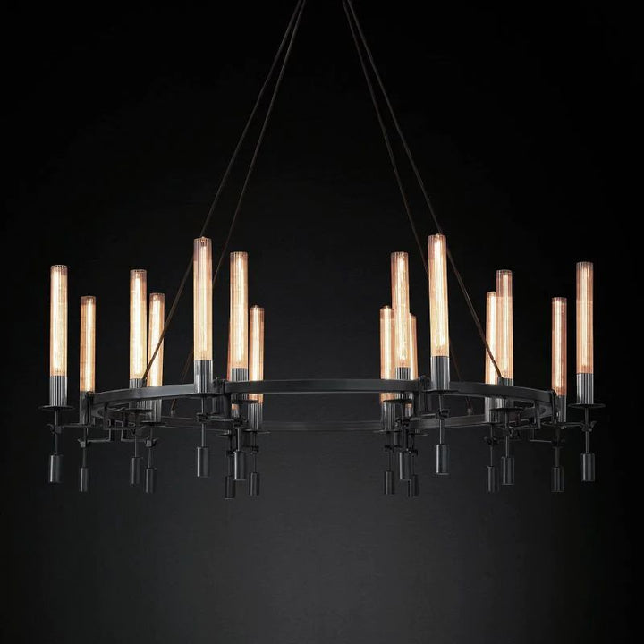 Fontanelle Round Chandelier 58"