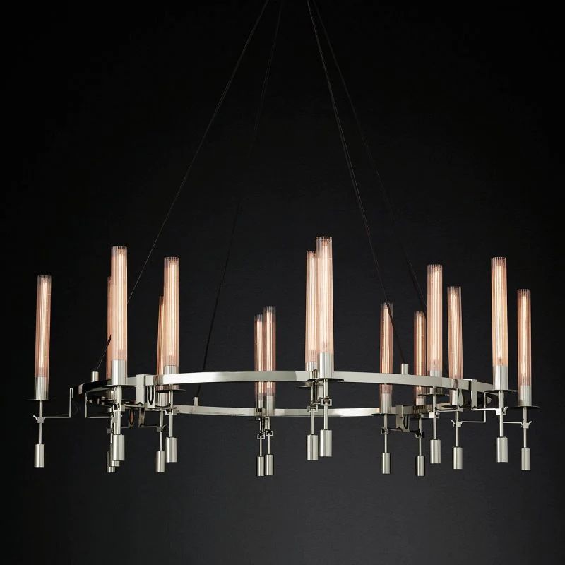 Fontanelle Round Chandelier 58"
