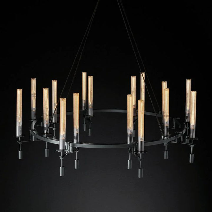 Fontanelle Round Chandelier 58"