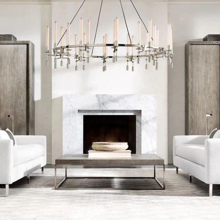 Fontanelle Round Chandelier 58"