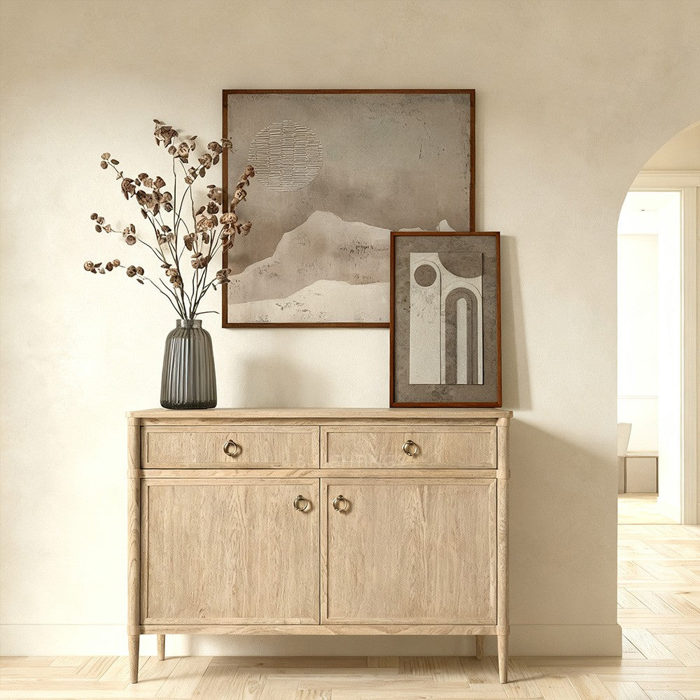 Franois Double-Door Sideboard with Drawers