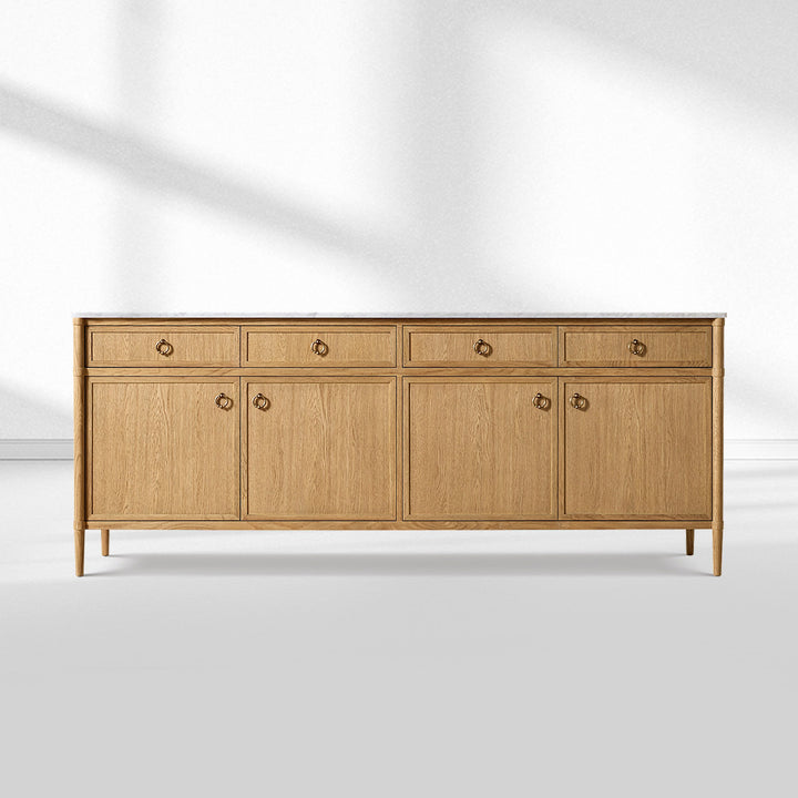 Franois Marble 4-door Sideboard with Drawers