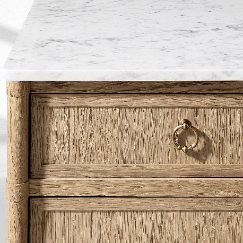 Franois Marble 4-door Sideboard with Drawers