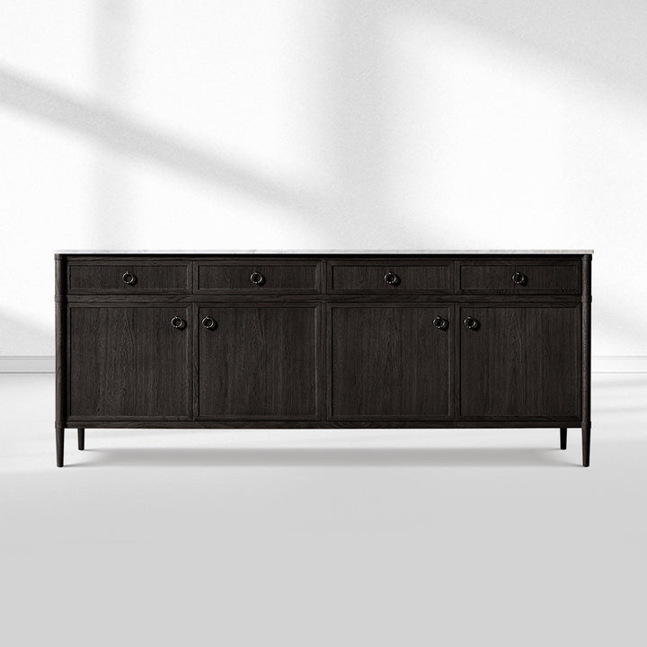 Franois Marble 4-door Sideboard with Drawers