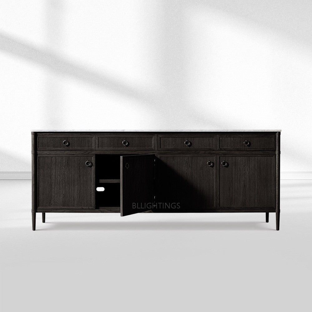 Franois Marble 4-door Sideboard with Drawers