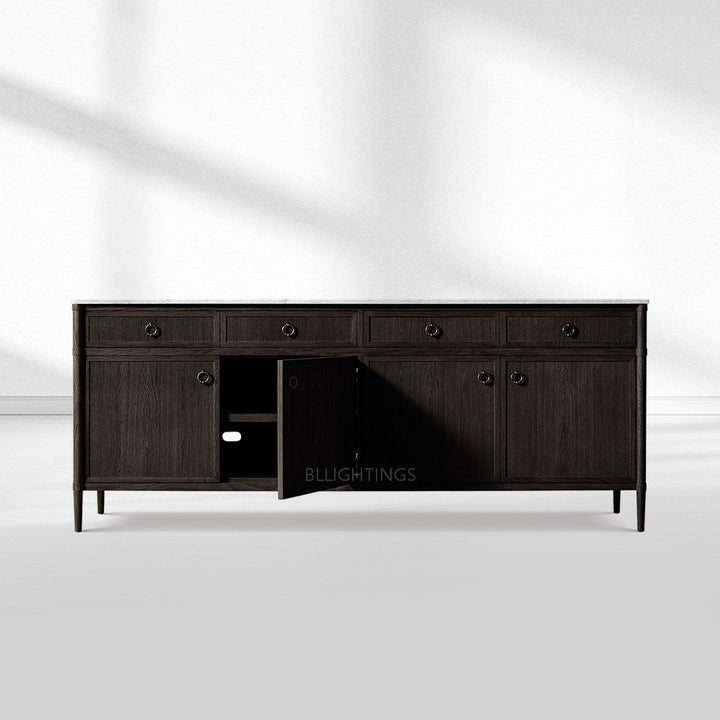 Franois Marble 4-door Sideboard with Drawers