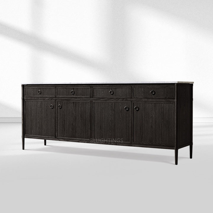 Franois Marble 4-door Sideboard with Drawers