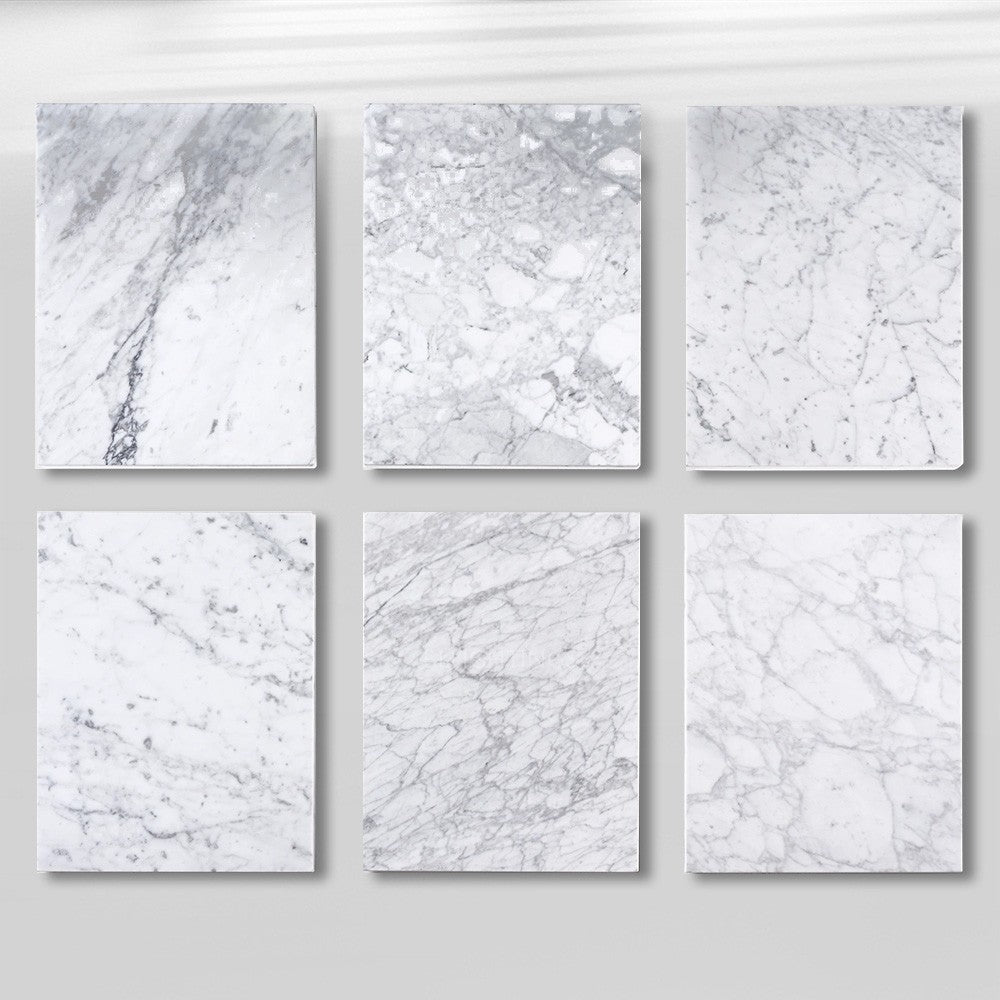 Franois Marble Double-Door Sideboard with Drawers