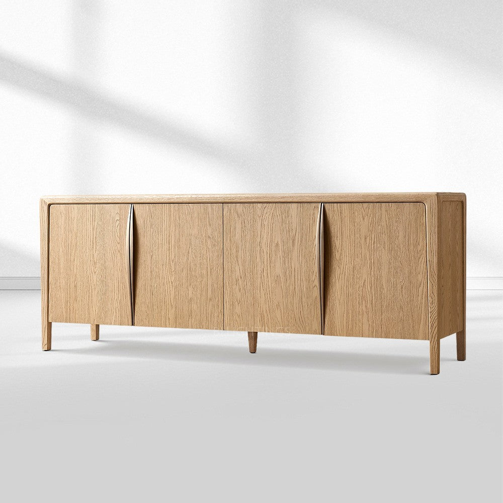 Gail Oak 4-door Sideboard