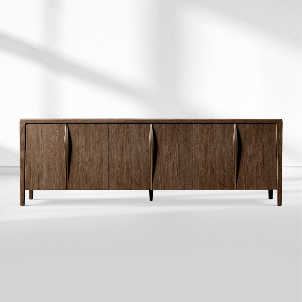 Gail Oak 6-door Sideboard