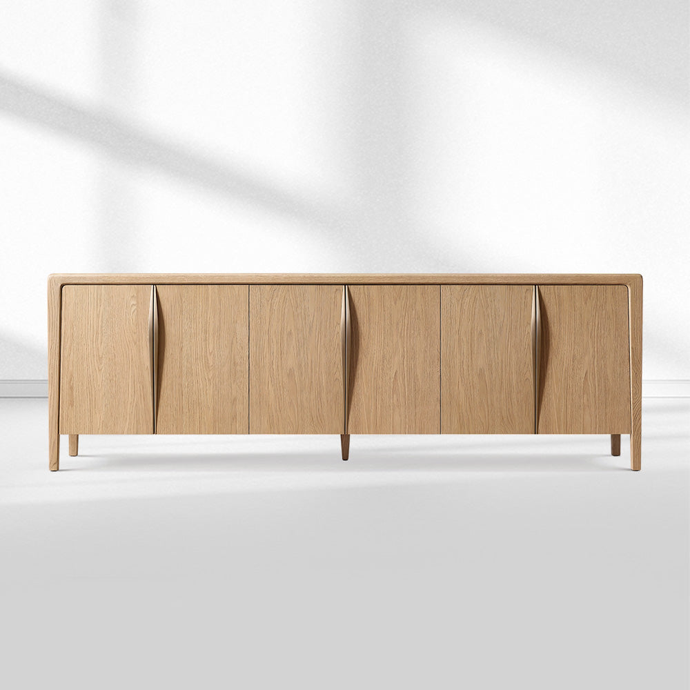 Gail Oak 6-door Sideboard