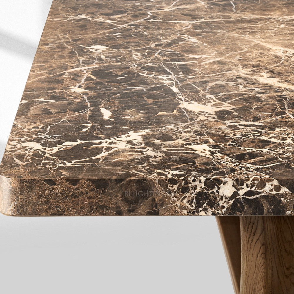 Ganvieve Emperador Dining Table