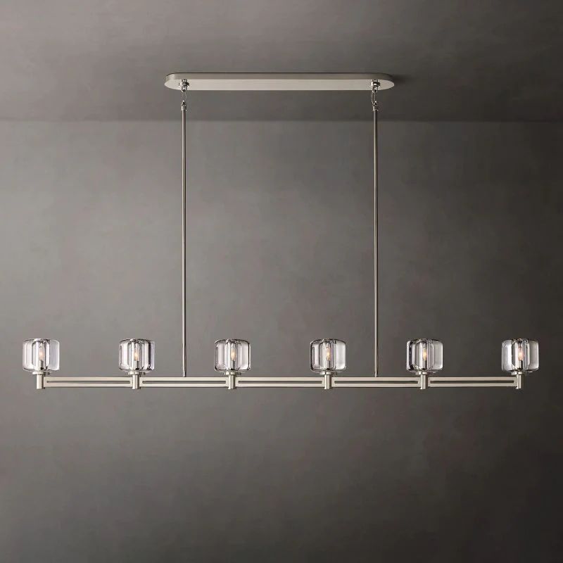 Gindy Crystal Linear Chandelier 72"