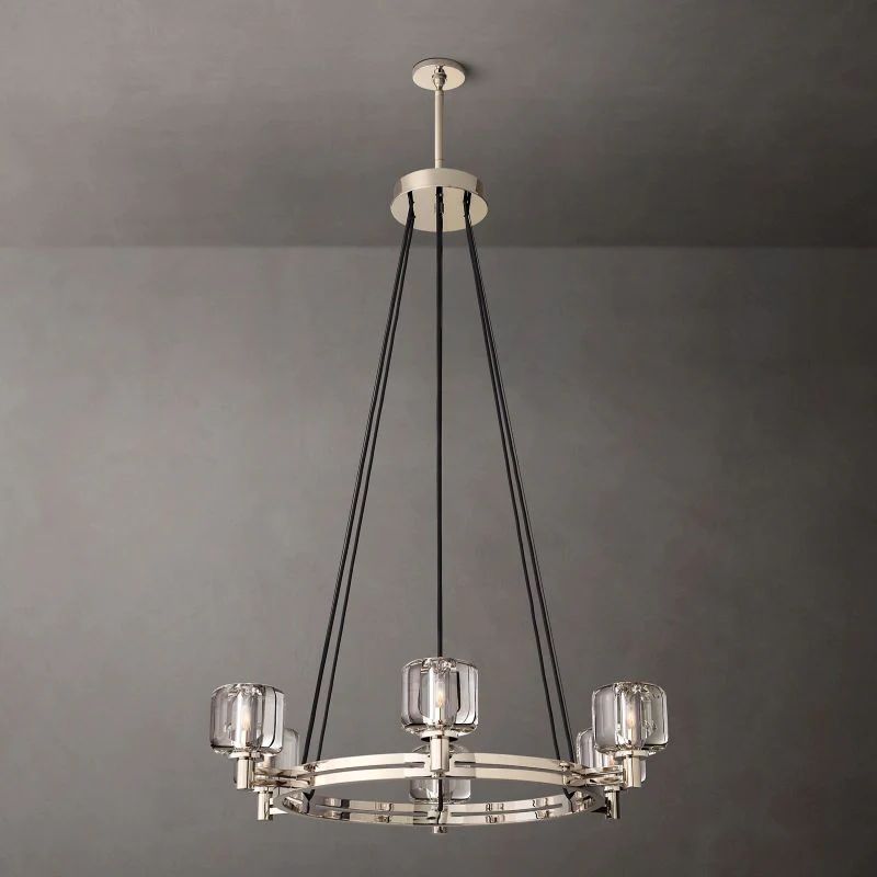 Gindy Crystal Round Chandelier 36"