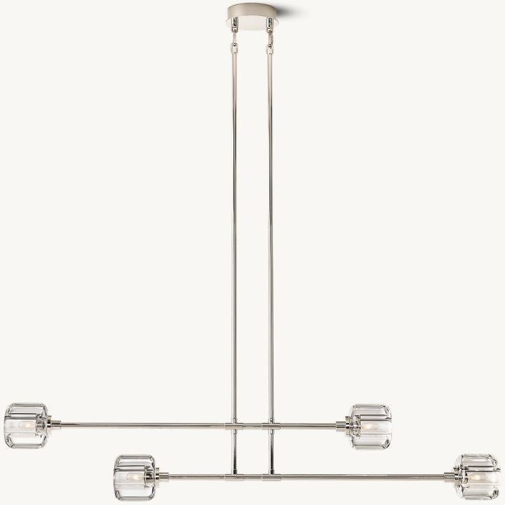 Gindy Modern Linear Living Room Chandelier 54“