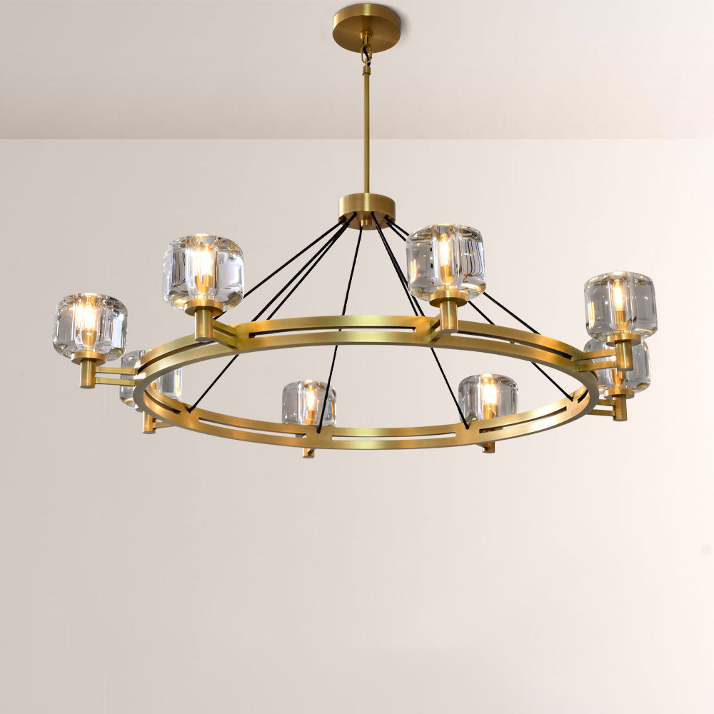 Gindy Round Chandelier 48"