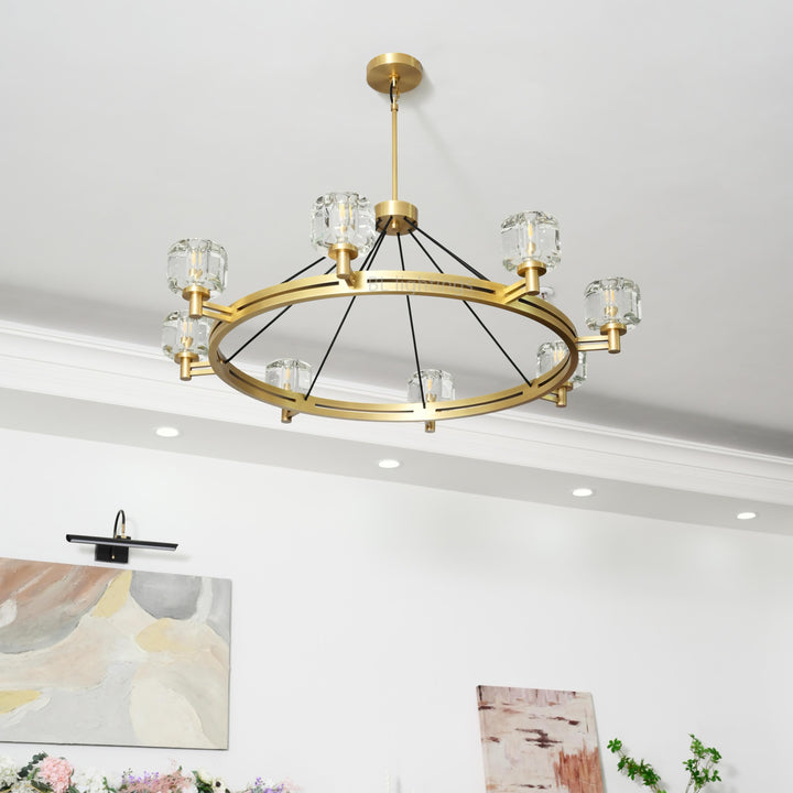 Gindy Round Chandelier 48"