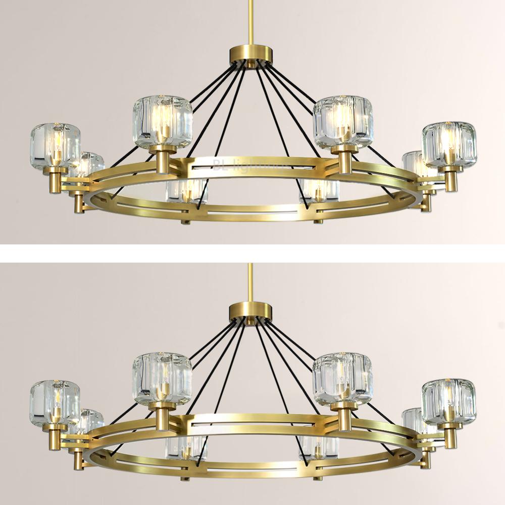 Gindy Round Chandelier 48"