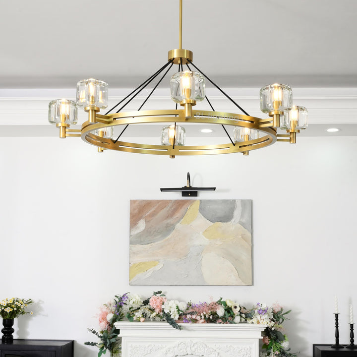 Gindy Round Chandelier 60"