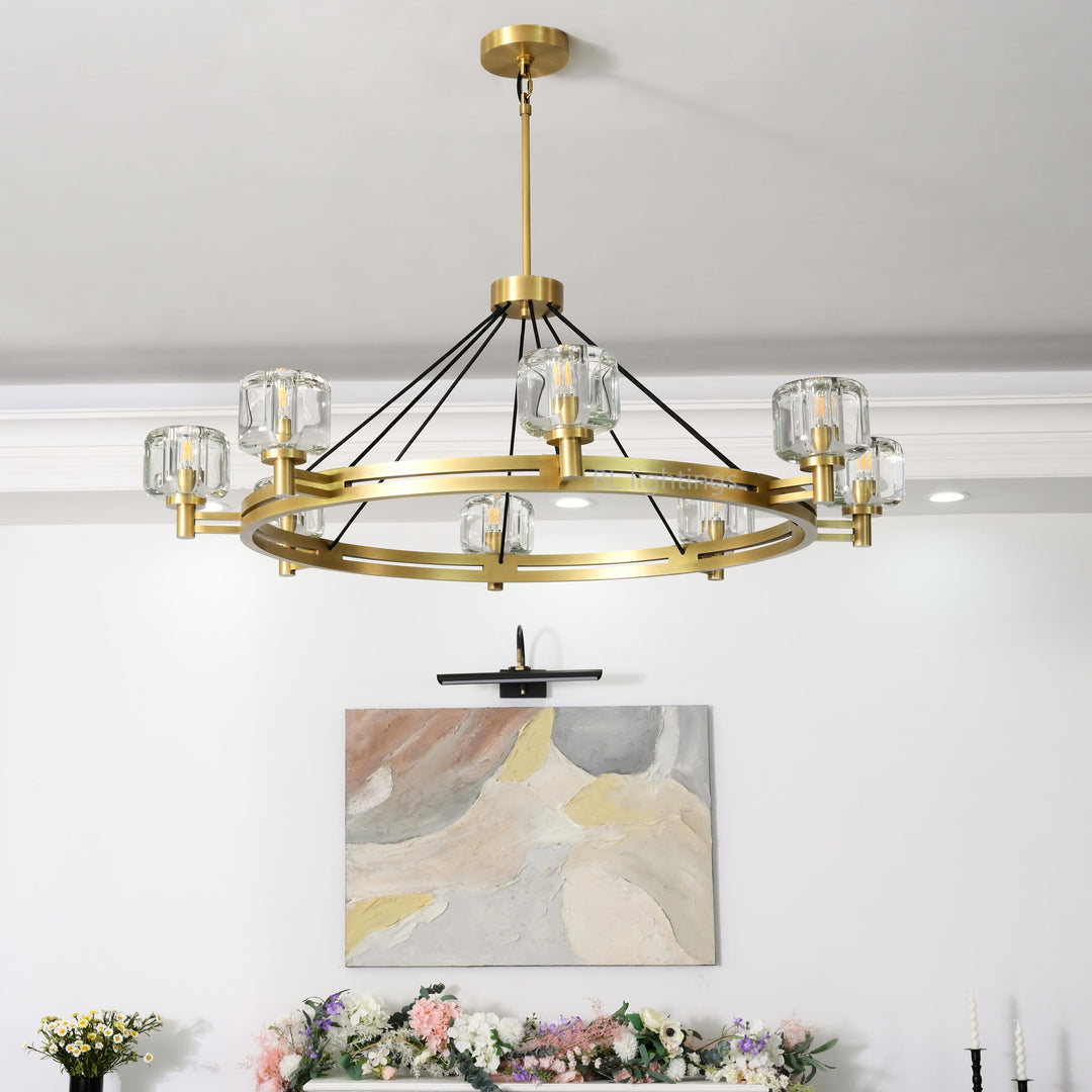Gindy Round Chandelier 60"