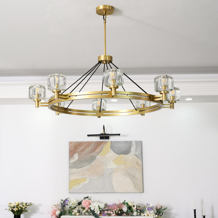 Gindy Round Chandelier 60"