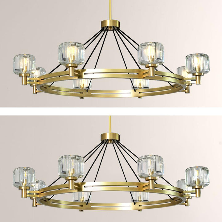 Gindy Round Chandelier 60"